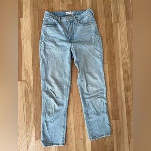 Madewell The Curvy Perfect Vintage Jean in Fiore, size 27